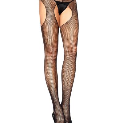 Brand New Fishnet Suspender Tights Pantyhose Leg Avenue 1402